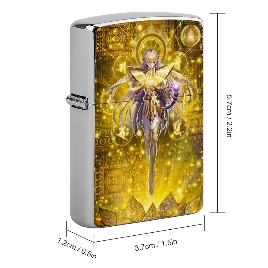 Amazon.co.jp: ジッポライターケース 乙女座のシャカ 聖闘士星矢